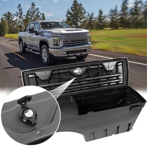 Amazon.com: Wildwolf Truck Tool Box For 2019-2024 Chevy Silverado 1500/For 19-24 GMC Sierra 1500 ...