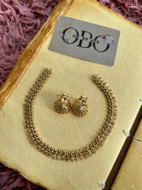 Peacock antique simple Necklace set – Ohbyozy