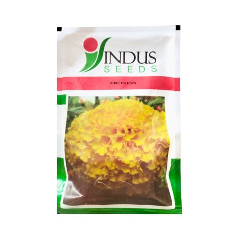 Menka Yellow Marigold Seeds - Indus | F1 Hybrid | Buy Online Now ...