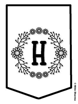 HELLO, GARDEN LIFE! Spring Bulletin Board Letters school resource by ...