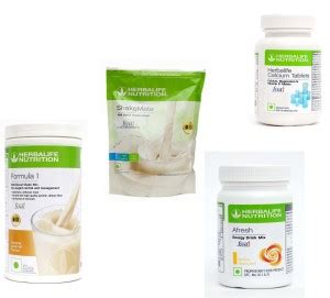 HERBALIFE Weight Loss Combo With Formula 1 Shake mix Banana Caramel ...