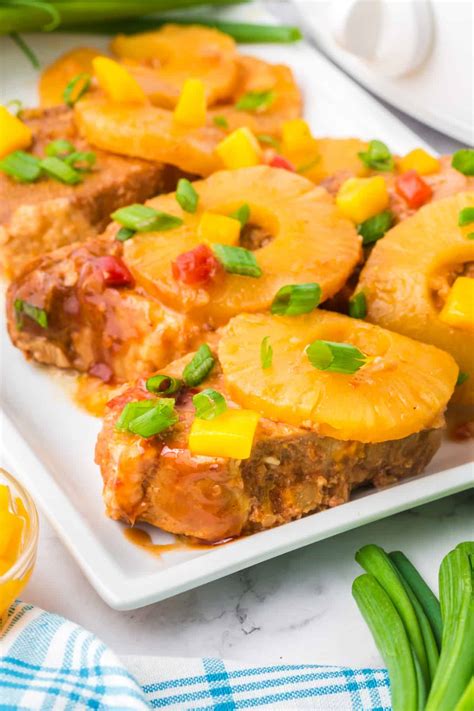 Slow Cooker Hawaiian Pork Chops