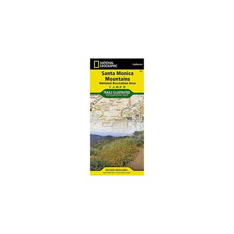 Buy Santa Monica Mountains National Recreation Area Map (National ...