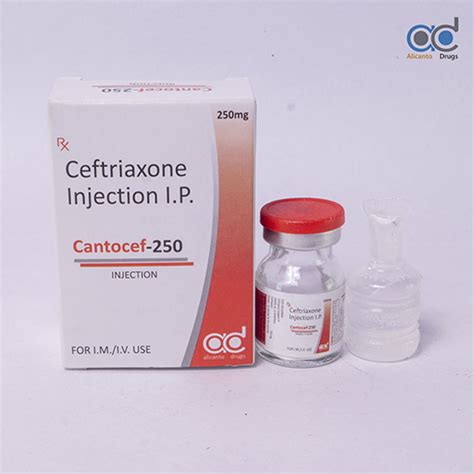 CANTOCEF-250 Injection Alicanto Drugs Pvt. Ltd.