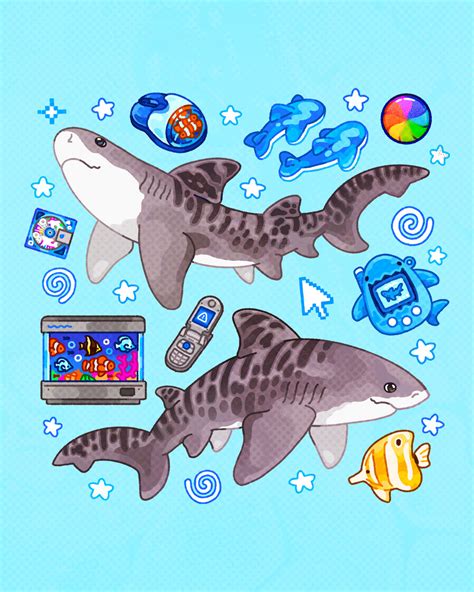 Pin by Ali Cat on Animals of Our Oceans | Shark art, Cute little ...