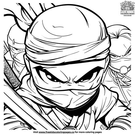 Intriguing Spy Ninjas Coloring Pages