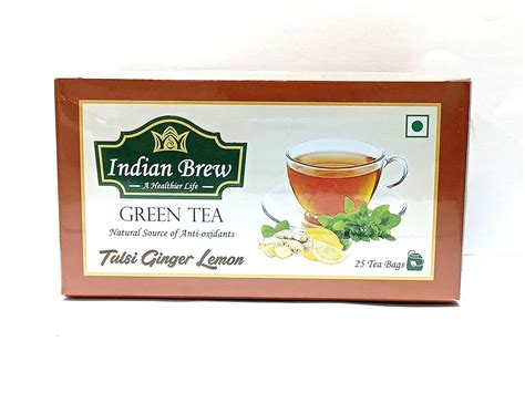 Indian Brew Detox Green Tea Desi Kahwa | 100% Natural Green Loose Leaf ...