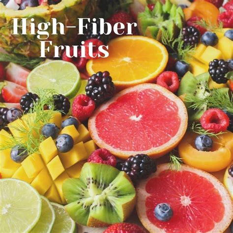 High-Fiber Fruits and Vegetables List - CalorieBee