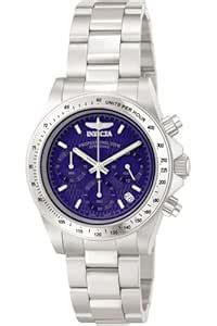 Invicta Speedway Analog Blue Dial Men's Watch - 9329 : Invicta: Amazon ...