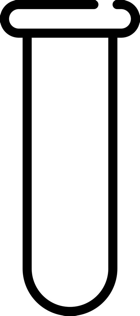 Image result for Test-Tube Outline