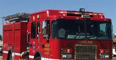 Loveland firefighter hospitalized after fire in north Loveland Friday