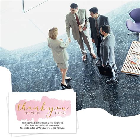 Buy Thank You Cards - Pack of 50 Bulk, 2.1 x 3.5 Inches, Gold and ...