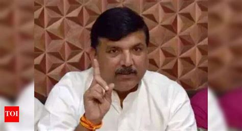 Two arrested for defacing nameplate at AAP MP Sanjay Singh's Delhi ...