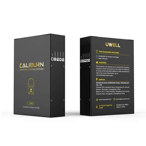Uwell Caliburn G2/GK2 Replacement Cartridge India (Pack of 2) - My – My ...