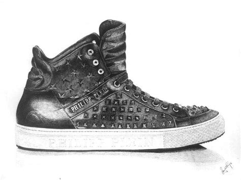 "Phillip Plein": White Pen Drawing (30x22) by Sanchit Raj | ArtZolo.com