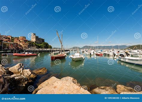 Port of Lerici Town - La Spezia - Italy Stock Photo - Image of liguria ...