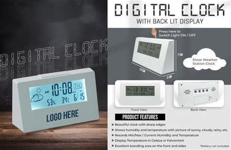 Image result for Mini LED Digital Display Clock