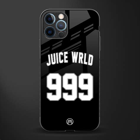 Juice Wrld 999 Phone Case for IPhone 12 Pro max | Glass Case ...