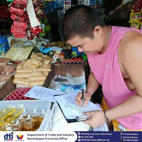 DTI guards prices, ensures stable supply in Marinduque - Philippine ...