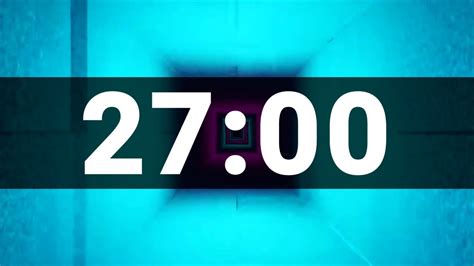 27 Minute Timer with Cool Upbeat Music for Kids, Chill Instrumental ...