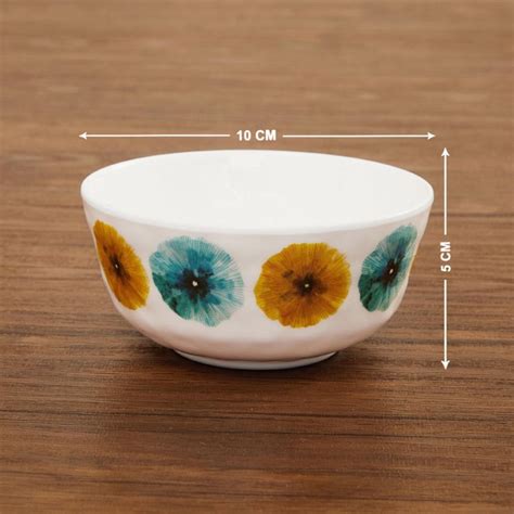 Buy Meadows-Madora Floral Print Curry Bowl from Home Centre at just INR ...