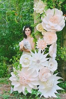 Paper Flowers For Weddings by Paper Flower Wedding Inspiration 100 Layer Cake Paper Flowers For Weddings