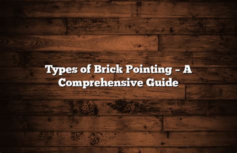 Brick Pointing Tips 的图像结果