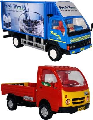 Miniature Mart Set of 2 Combo Pull Back & go Action Panther + TATA ACE ...