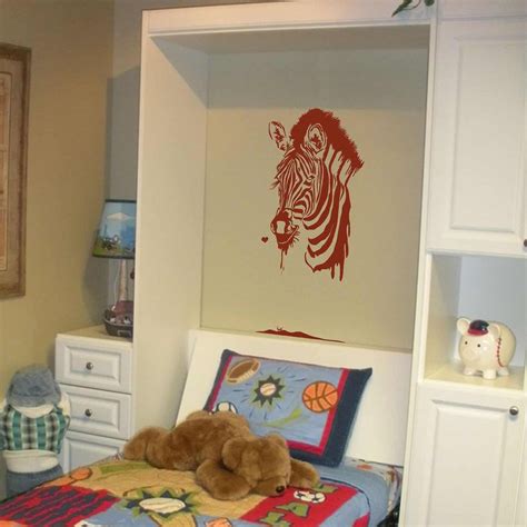 Zebra Paint Wall Sticker – WallDesign