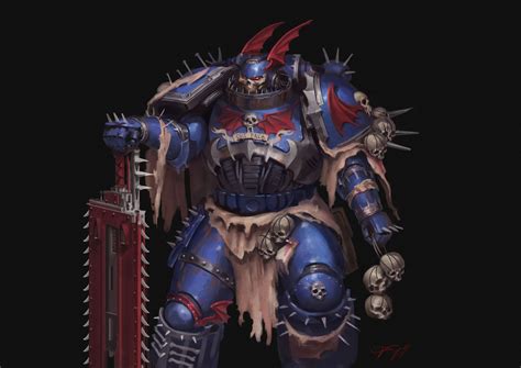 Night Lord by Cristian Alias in 2025 | Warhammer 40k, Warhammer ...