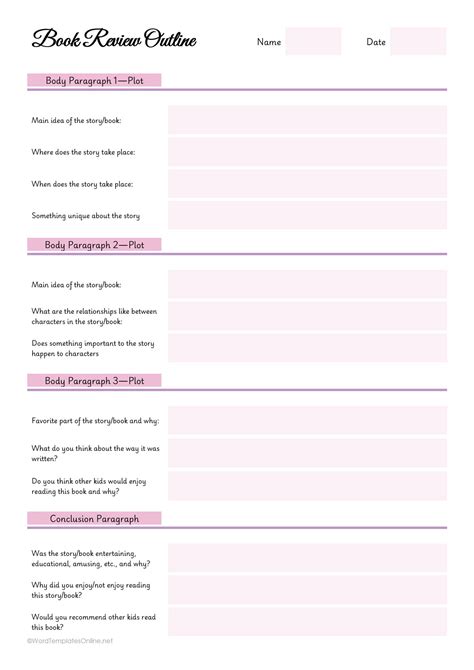 Free Study Plan Templates (Edit & Printable)