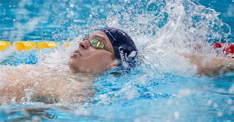 Champion olympique de natation en 200 m dos, Hubert Kos parle de Léon ...