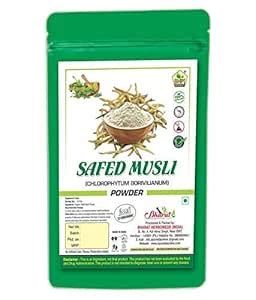 Buy Bharat Safed Musli Powder 200 gm | Swet Mushli | Musli Root Powder ...