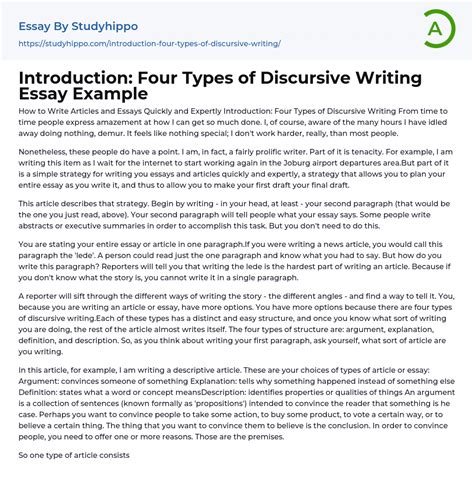 Discursive Essay Introduction Examples 的图像结果