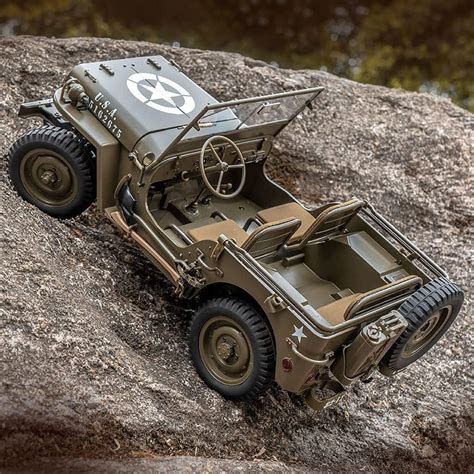 Buy HKSHYK 1/12 Scale RC Military Truck, 4x4 Hobby Grade RTR RC Car ...