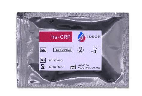 High-sensitivity C-reactive protein (hs-CRP) | 1DROP