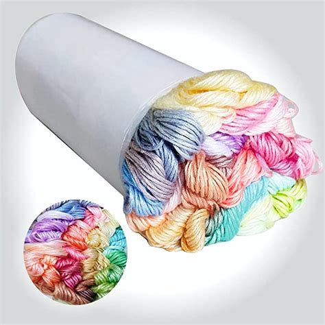 Embroidery Floss Skeins Cross Stitch Thread Friendship Bracelets Crafts ...