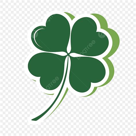 Four Leaf Clover Vector Design Images, Four Leaf Clover Clipart Three ...