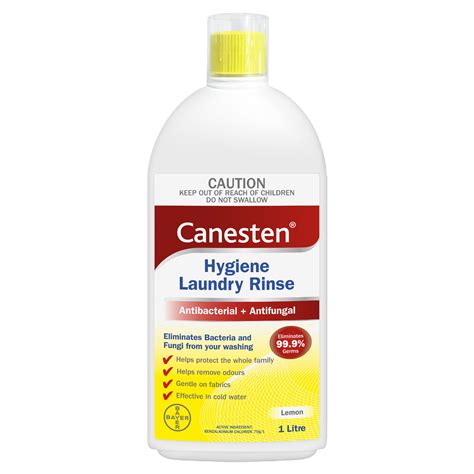 Canesten Antibacterial and Antifungal Hygiene Laundry Rinse Lemon 1lt – Topcat Healthcare