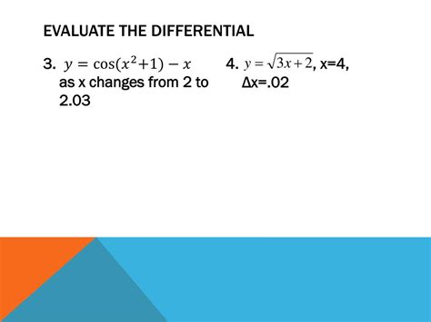 Approximation and Differentials 的图像结果