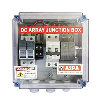 ASPA Solar DCDB 2 in 1 Out 500V 40A MCB 600V SPD AJB DC Array Junction ...