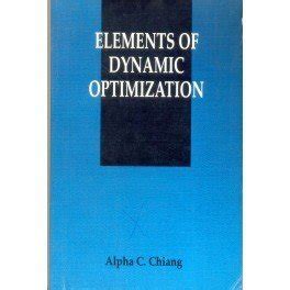 ELEMENTS OF DYNAMICS OPTIMIZATION | Retail Maharaj