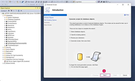 Image result for SQL Server Create Database Script