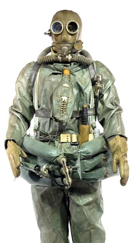 rubberworkie: “ Awesome vintage gear ” | Gas mask, Space suit, Armor ...