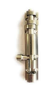 NPHS Half Round Tower-Bolt/Latch (Alumn.) - 4 Inches- 1pc : Amazon.in ...