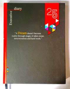 CHAALI 2025 Executive Diary A5 Planner/Organizer Rulled 370 Pages Price ...