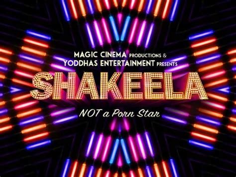 Shakeela biopic first look: Goes edgy with its tag line; "Not a Porn ...