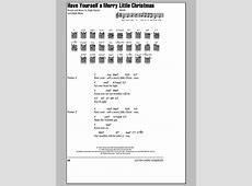 christmas sheet music pdf merry little christmas sheet music