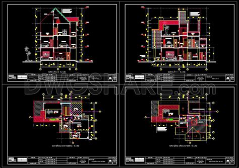 House Drawing Using AutoCAD 2007 3D 的图像结果