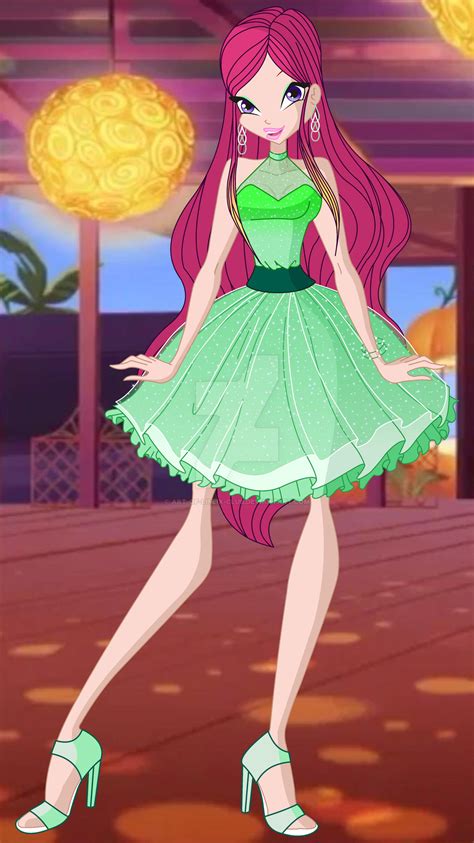 Roxy in WoW show Dress style of World of Winx by Art-of-lifeix-club on ...